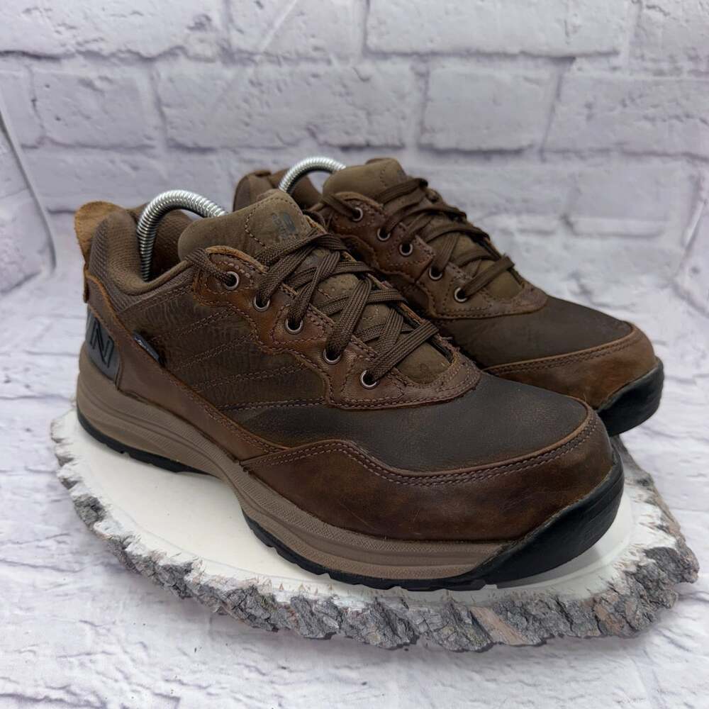 New Balance 968 Women’s Size 9 Waterproof Brown Leather Low Lace Up Sneaker
